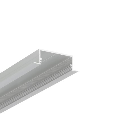 Profilé en aluminium VARIO30-06 ACDE-9/U9 2m - Anodisé, encastré, rail LED