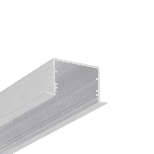 Profilé en aluminium 1m VARIO30-07 ACDE-9/U9 - Aluminium brut, encastré, rail LED
