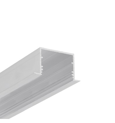 Profilé en aluminium 1m VARIO30-07 ACDE-9/U9 - Aluminium brut, encastré, rail LED
