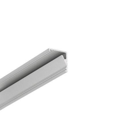 Profilé en aluminium 1m CABI12 E - Anodisé, angle, rail LED
