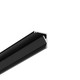 Profilé en aluminium 2m CABI12 E - Noir anodisé, angle, rail LED