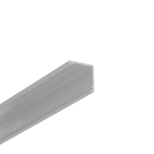 Profilé en aluminium 1m CABI12 DUO E - Anodisé, angle, rail LED