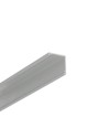 Profilé en aluminium 1m CABI12 DUO E - Anodisé, angle, rail LED