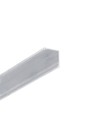 Profilé en aluminium 1m CABI12 DUO E - Aluminium brut, coin, rail LED