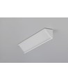 Profilé en aluminium 1m CABI12 DUO E - Blanc laqué, angle, rail LED
