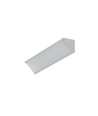 Profilé aluminium 2m CABI12 DUO E - Aluminium brut, angle, rail LED