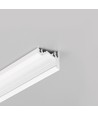 Profilé en aluminium 1m CORNER10 BC/UX - Coin, laqué blanc, rail LED