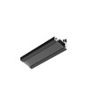 Profilé en aluminium 1m CORNER10 BC/UX - Noir anodisé, angle, rail LED