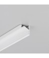 Profilé aluminium 1m CORNER10.V2 A1C/U1 - Coin, laqué blanc, rail LED