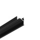 Profilé en aluminium 1m CORNER10.V2 A1C/U1 - Noir anodisé, coin, rail LED
