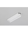 Profilé en aluminium 2m CORNER10.V2 A1C/U1 - Blanc laqué, angle, rail LED