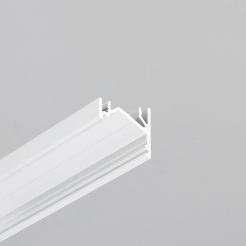 Profilé en aluminium 2m CORNER12.V2 EF/U - Blanc laqué, angle, rail LED
