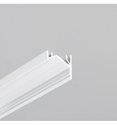 Profilé en aluminium 2m CORNER12.V2 EF/U - Blanc laqué, angle, rail LED