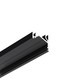 Profilé en aluminium 2m CORNER12.V2 EF/U - Coin, anodisé noir, rail LED