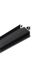 Profilé en aluminium 2m CORNER12.V2 EF/U - Coin, anodisé noir, rail LED