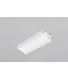 Profilé en aluminium 2m CORNER12.V2 EF/U - Blanc laqué, angle, rail LED