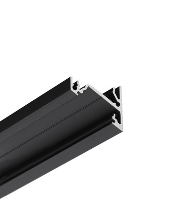 Profilé en aluminium 1m CORNER14 EE7F/TY - Noir anodisé, angle, rail LED