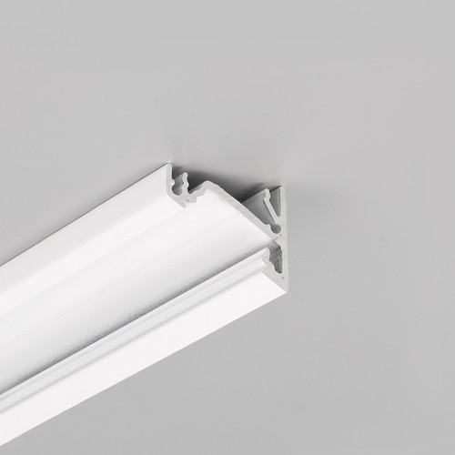 Profilé en aluminium 1m CORNER14 EE7F/TY - Blanc laqué, angle, rail LED