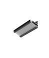 Profilé en aluminium 2m CORNER14 EE7F/TY - Noir anodisé, angle, rail LED