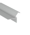 Profilé en aluminium 2m GLOW12 DOWN A1C - Anodisé, encastrable, rail LED