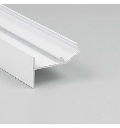 Profilé en aluminium 2m GLOW12 UP A1C - Blanc laqué, encastrable, rail LED