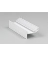 Profilé en aluminium 2m GLOW12 UP A1C - Blanc laqué, encastrable, rail LED