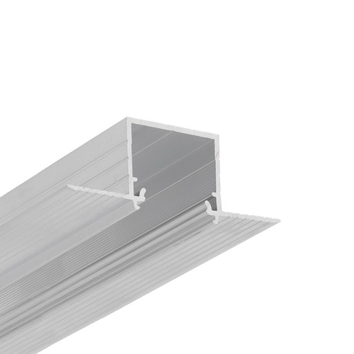 Profilé en aluminium 1m LINEA-IN20 TRIMLESS EE7F - Aluminium brut, encastrement, rail LED