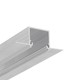 Profilé aluminium 2m LINEA-IN20 TRIMLESS EE7F - Aluminium brut, encastrement, rail LED