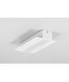 Profilé en aluminium 1m LINEA-IN20 TRIMLESS EE7F - Laqué blanc, encastrement, rail LED