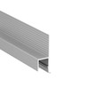 Profilé en aluminium OMNI10 AC2 2m - Anodisé, encastrable, rail LED
