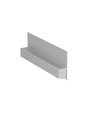 Profilé en aluminium OMNI10 AC2 2m - Anodisé, encastrable, rail LED