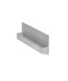 Profilé en aluminium OMNI10 AC2 2m - Aluminium brut, encastrement, rail LED