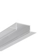 Profilé aluminium 2m VARIO30-04 ACDE-9 - Aluminium brut, encastrement, rail LED