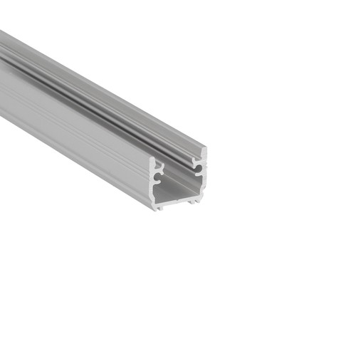 Profilé en aluminium 1m FLOOR12 K/U - Anodisé, profilé carrelage, rail LED