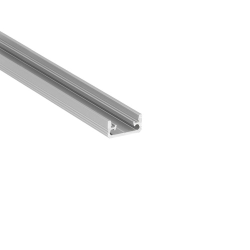 Profilé en aluminium 1m FLOOR8 K - Anodisé, profilé carrelage, rail LED