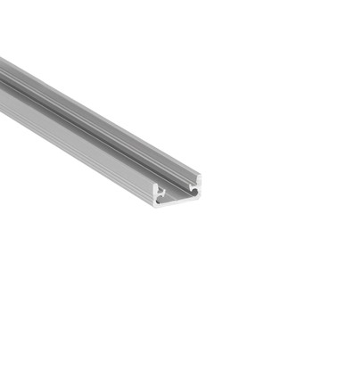 Profilé en aluminium 1m FLOOR8 K - Anodisé, profilé carrelage, rail LED