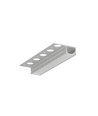 Profilé en aluminium 1m UNI-TILE12 180DEG C PLUS - Anodisé, profilé pour carreaux, rail LED