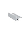 Profilé en aluminium 1m UP-TILE10 A - Anodisé, profilé carrelage, rail LED
