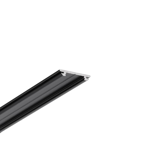 Profilé en aluminium 2m ARC12 CD/U5 - Noir laqué