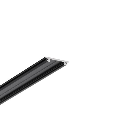 Profilé en aluminium 2m ARC12 CD/U5 - Noir laqué