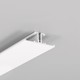 Profilé aluminium 1m BACK10 A/UX - Blanc laqué