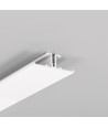 Profilé aluminium 1m BACK10 A/UX - Blanc laqué
