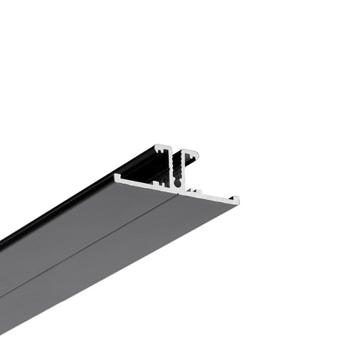 Profilé en aluminium 1m BACK10 A/UX - Laqué noir
