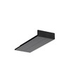 Profilé en aluminium BACK10 A/UX 2m - Laqué noir