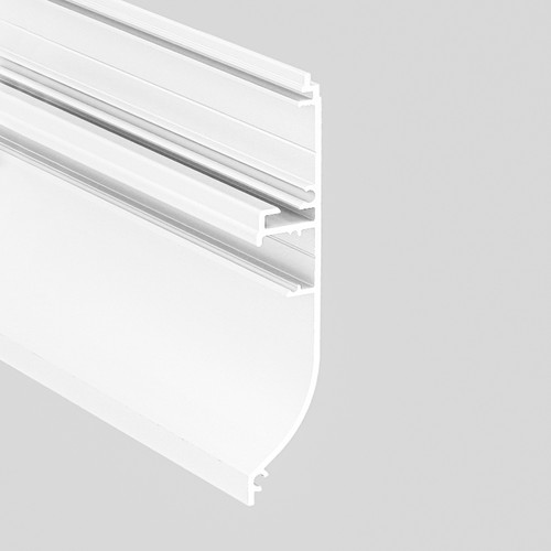 Profilé en aluminium 2m SKIRT10 AC2/Q9 - Blanc laqué