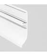 Profilé en aluminium 2m SKIRT10 AC2/Q9 - Blanc laqué