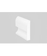 Profilé en aluminium 2m SKIRT10 AC2/Q9 - Blanc laqué