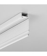 Profilé en aluminium WALLE12 BCD 2m - Blanc laqué