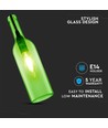 Suspension bouteille V-Tac - Vert, E14
