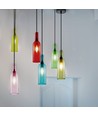 Suspension bouteille V-Tac - Vert, E14